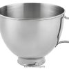4,5 литра полирана купа от неръждаема стомана с дръжка друго 462TT117 приставки и аксесоари KitchenAid