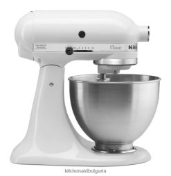 класическа серия 4,5 квартов миксер с наклонена глава бяло 462TT73 уреди KitchenAid