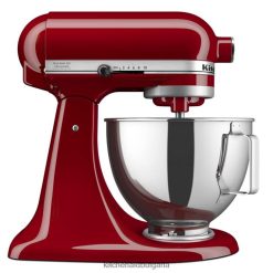 луксозен 4,5-литров миксер с наклонена глава имперско червено 462TT68 уреди KitchenAid